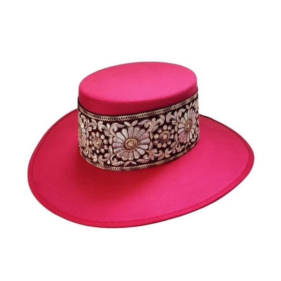 Petra Savage ANAHIT Boater Hat main image 5